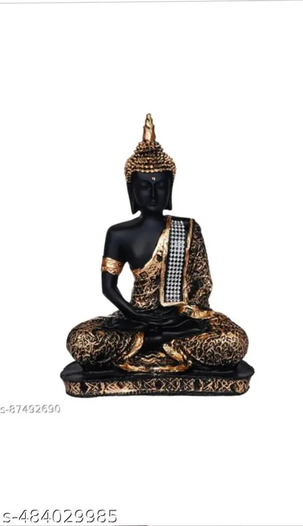 Black_Buddha_Statue_Idol_Showpiece_Decorative_Showpiece_For_Home_Decor