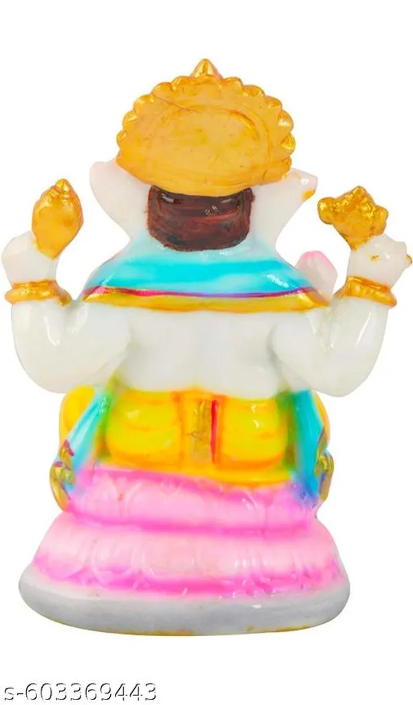 Multicolor_Ganesh_Ji_Idol_Murti_|_Marble_Finish_Showpiece_|_Puja_Room_&_Gift_Item_For_Home_Decor_And_Worship
