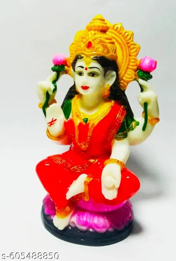 Multicolor_Lakshmi_Ji_Marble_Murti_|_Premium_Quality_Marble_Finish_Maa_Lakshmi_Idol_On_Lotus_|_Decorative_Showpiece_For_Home_Decor,_Diwali,_Dhanteras_&_Festive_Gift_Item