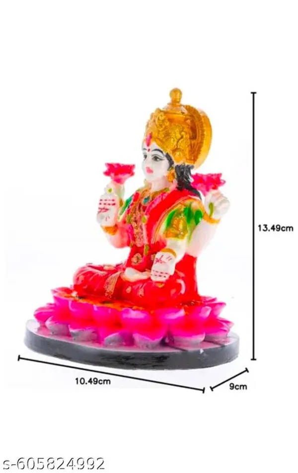 Multicolor_Premium_White_Marble_Lakshmi_Mata_Idol_|_Goddess_Laxmi_Ji_Murti_|_Spiritual_Gift_For_Dhanteras_&_Festivals_For_Pooja_Room,_Mandir_&_Diwali_Decoration