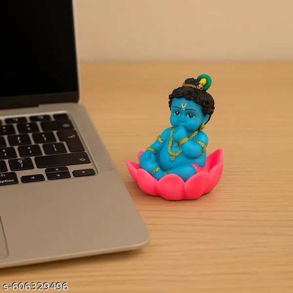Blue_Baby_Krishna_Idol_On_Lotus_|_Bal_Krishna_Murti_|_Laddu_Gopal_Statue_Gift_Item_For_Home_Temple_&_Decoration