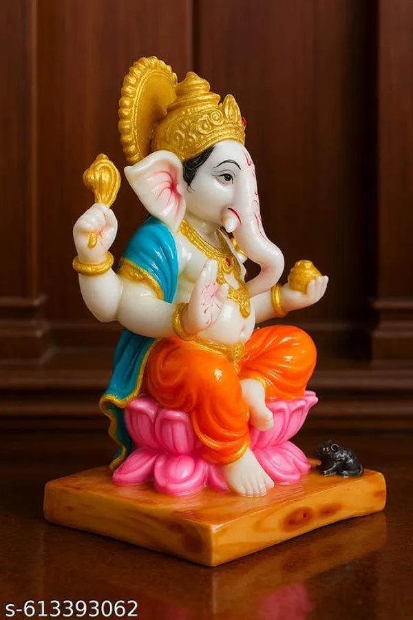 Multicolor_Premium_Ganesh_Ji_Idol_Marble_Finish_Murti_For_Home_Temple_Decor_&_Diwali_Gift_|_Vinayak_Showpiece_|_Ganpati_Bappa_Statue_For_Mandir_&_Office_Decoration