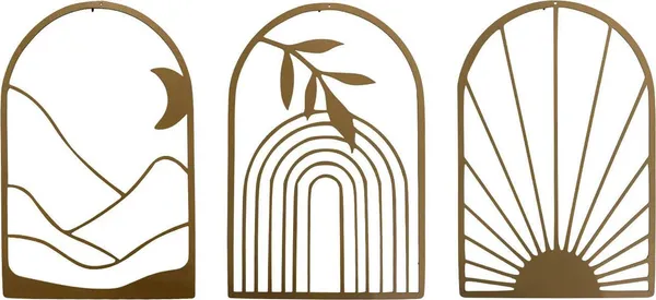 Gold_Boho_Abstract_Metal_Wall_Art_Set_Of_3_Minimalist_Wall_Hanging_For_Living_Room_Bedroom_Office_And_Cafe_Decor