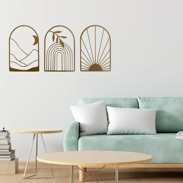 Gold_Boho_Abstract_Metal_Wall_Art_Set_Of_3_Minimalist_Wall_Hanging_For_Living_Room_Bedroom_Office_And_Cafe_Decor