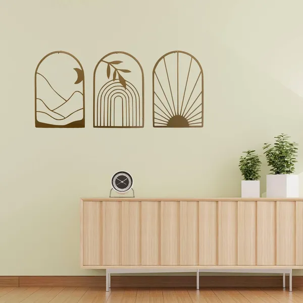 Gold_Boho_Abstract_Metal_Wall_Art_Set_Of_3_Minimalist_Wall_Hanging_For_Living_Room_Bedroom_Office_And_Cafe_Decor