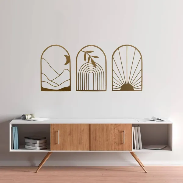 Gold_Boho_Abstract_Metal_Wall_Art_Set_Of_3_Minimalist_Wall_Hanging_For_Living_Room_Bedroom_Office_And_Cafe_Decor