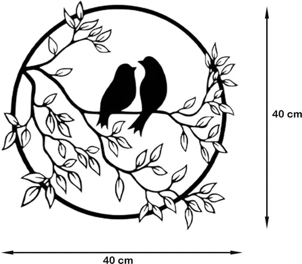 Black_Romantic_Birds_Metal_Wall_Art_40_Cm_Round_Powder-Coated_Wall_Hanging_For_Home_Living_Room_Bedroom_And_Office_Decor