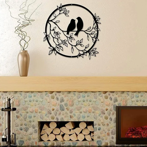 Black_Romantic_Birds_Metal_Wall_Art_40_Cm_Round_Powder-Coated_Wall_Hanging_For_Home_Living_Room_Bedroom_And_Office_Decor