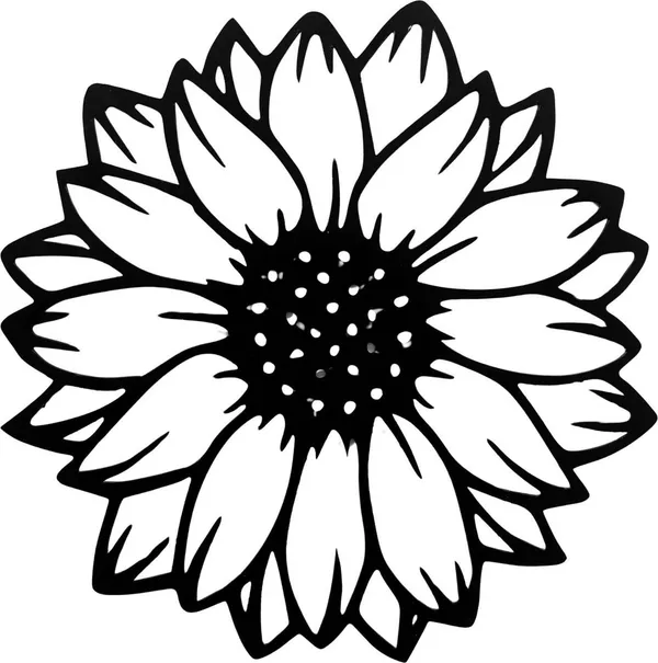 Black_Sunflower_Metal_Wall_Art_Rustic_Floral_Laser_Cut_Decor_For_Home_And_Office