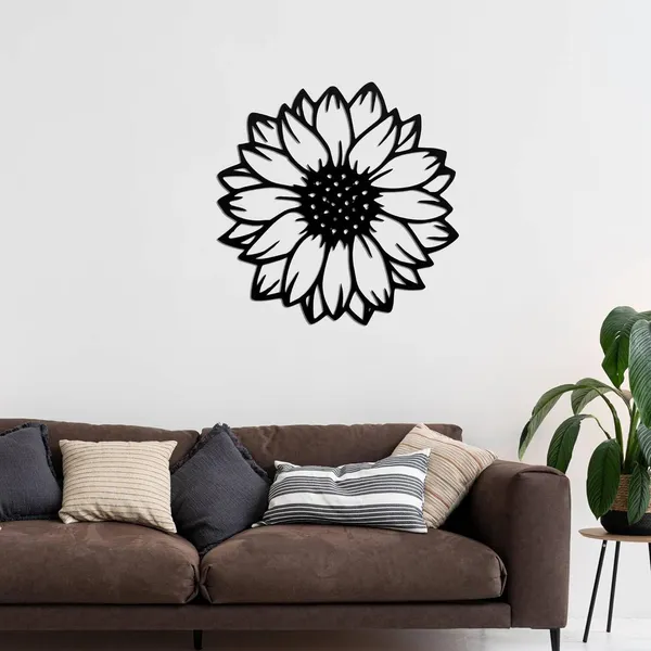 Black_Sunflower_Metal_Wall_Art_Rustic_Floral_Laser_Cut_Decor_For_Home_And_Office