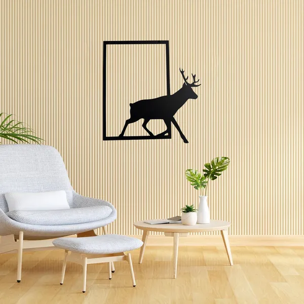 Black_Running_Deer_Metal_Wall_Art_Powder_Coated_Steel_Animal_Decor
