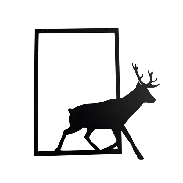 Black_Running_Deer_Metal_Wall_Art_Powder_Coated_Steel_Animal_Decor