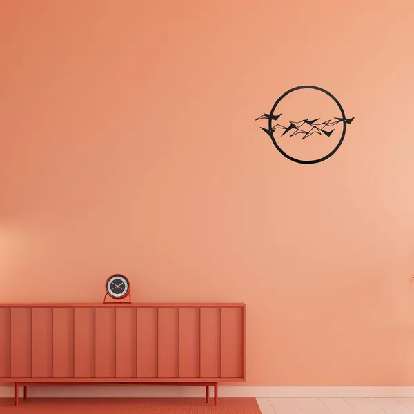 Black_Flying_Birds_Round_Metal_Wall_Art_Laser_Cut_Powder-Coated_Modern_Home_Decor