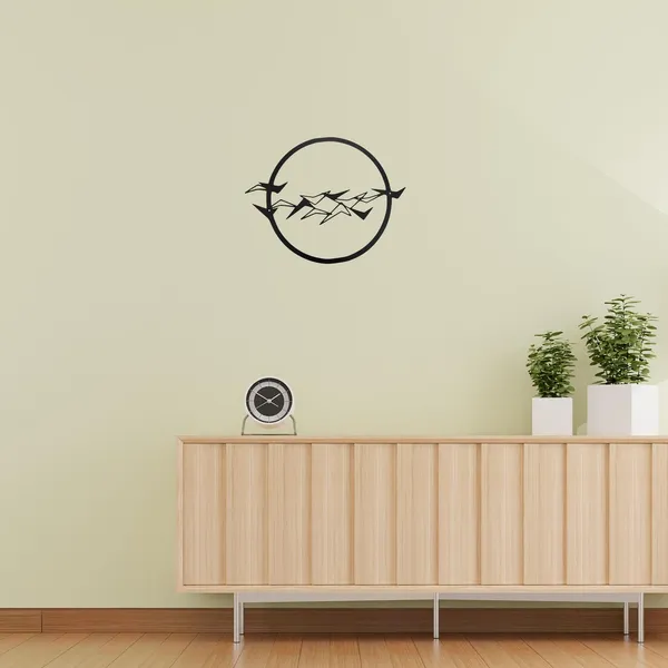 Black_Flying_Birds_Round_Metal_Wall_Art_Laser_Cut_Powder-Coated_Modern_Home_Decor