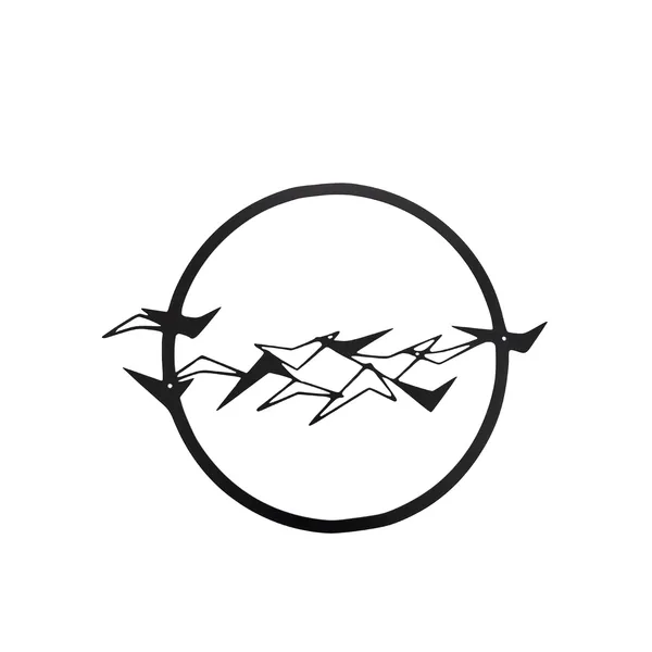 Black_Flying_Birds_Round_Metal_Wall_Art_Laser_Cut_Powder-Coated_Modern_Home_Decor