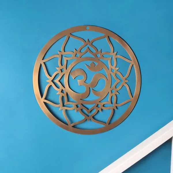 Golden_Om_Metal_Wall_Hanging_Handcrafted_Mandala_Design_For_Living_Room_Puja_Room_And_Meditation_Space