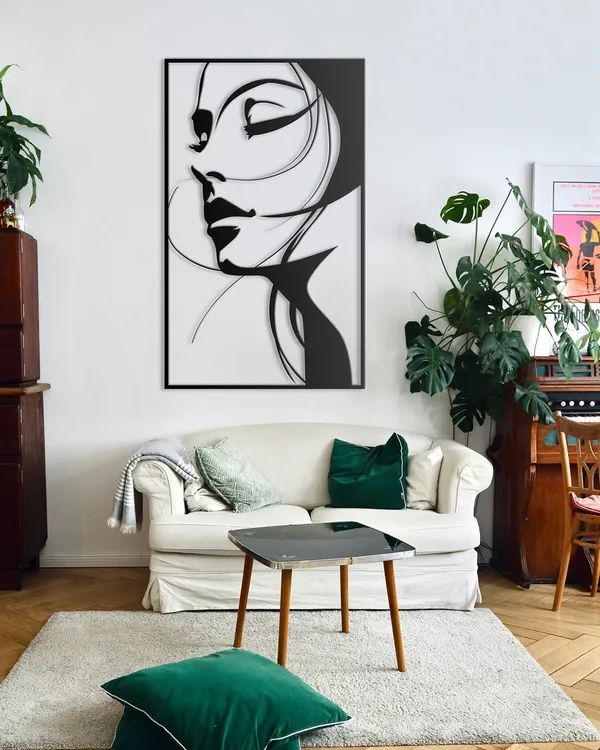 Black_Abstract_Woman_Face_Metal_Wall_Art_Minimalist_Line_Art_Decor_For_Living_Room_Bedroom_And_Office