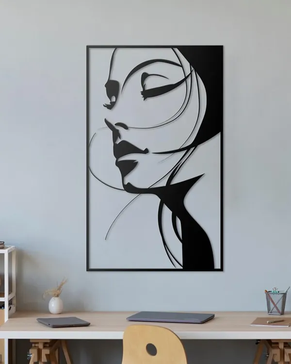 Black_Abstract_Woman_Face_Metal_Wall_Art_Minimalist_Line_Art_Decor_For_Living_Room_Bedroom_And_Office