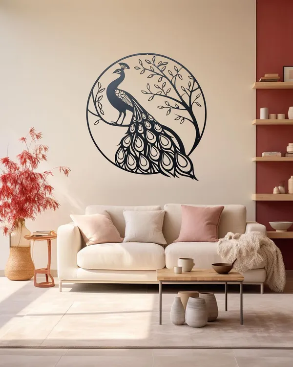 Black_Peacock_Metal_Wall_Art_Luxury_Laser-Cut_Decor_For_Home_&_Office