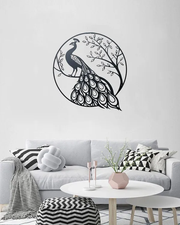 Black_Peacock_Metal_Wall_Art_Luxury_Laser-Cut_Decor_For_Home_&_Office