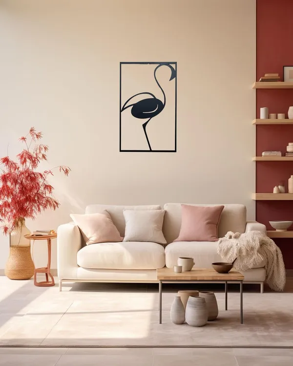 Black_Minimalist_Flamingo_Metal_Wall_Art_Elegant_Bird_Silhouette_Frame