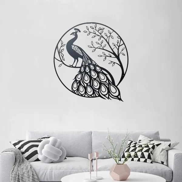 Black_Peacock_Metal_Wall_Art_Luxury_Laser-Cut_Decor_For_Home_&_Office