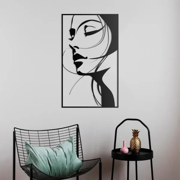 Black_Abstract_Woman_Face_Metal_Wall_Art_Minimalist_Line_Art_Decor_For_Living_Room_Bedroom_And_Office