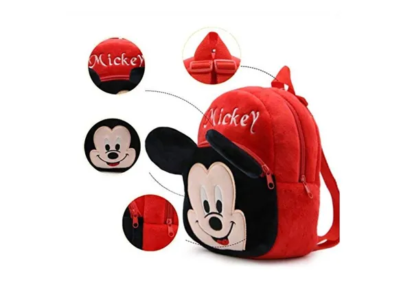 Cute_Boy's_and_Girl's_Plush_Kids_Bag_Full_Embroidery_Designs_Mini_Travel_Backpack_(Mickey)_(2-5_Years)