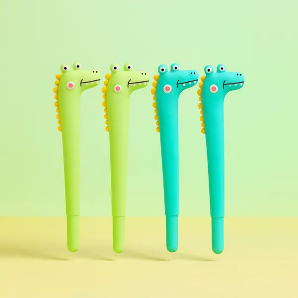 Pack_of_4_Cute_Dinosaur_Silicone_Pens_Colorful_Cartoon_Pens_for_Kids