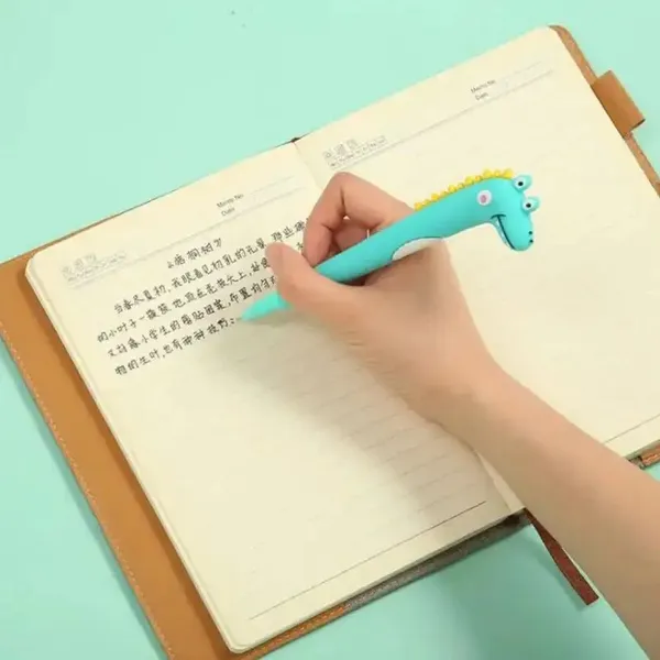 Pack_of_4_Cute_Dinosaur_Silicone_Pens_Colorful_Cartoon_Pens_for_Kids