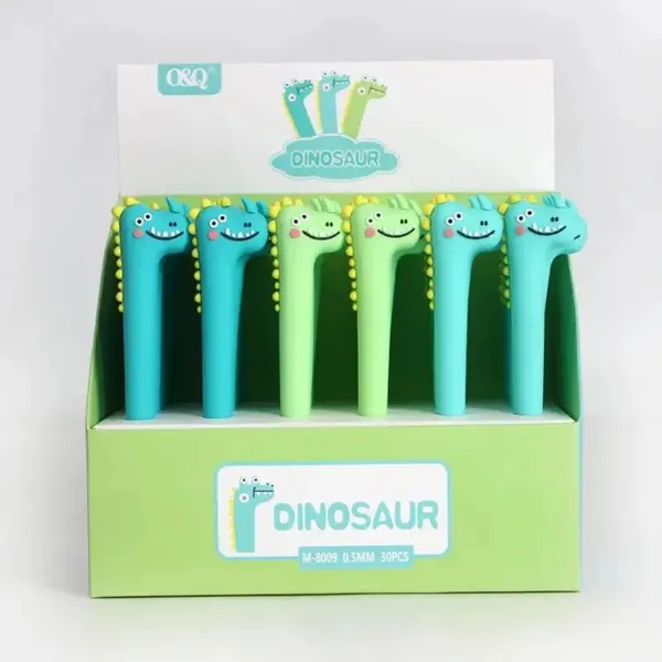 Pack_of_4_Cute_Dinosaur_Silicone_Pens_Colorful_Cartoon_Pens_for_Kids