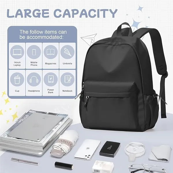Durable_Lightweight_Daily_Backpack_with_Organiser_Pockets_&_Laptop_Sleeve