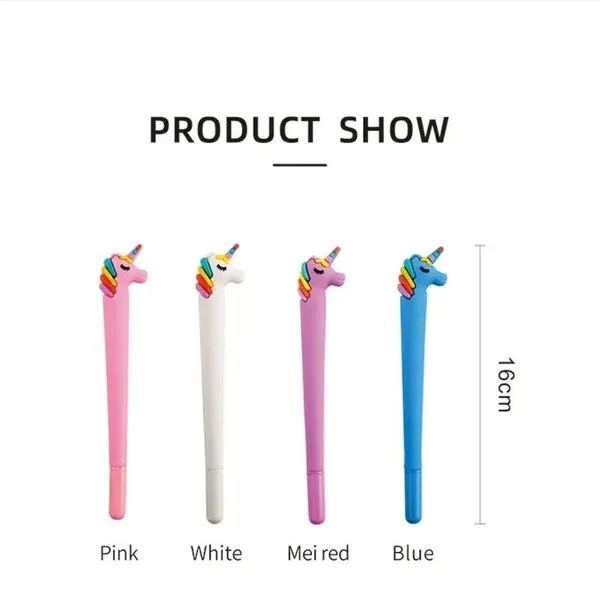 Pack_of_4_PROERA_Silicone_Unicorn_Multi_colour_Pen
