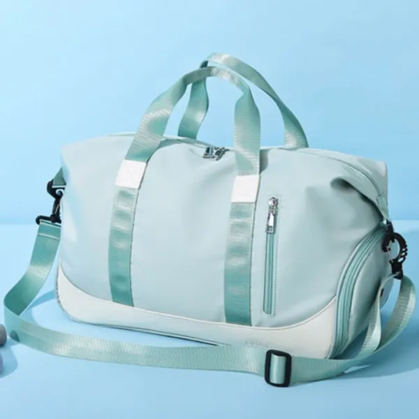 Stylish_Mint_Green_Multi-Purpose_Travel_Duffle_Bag