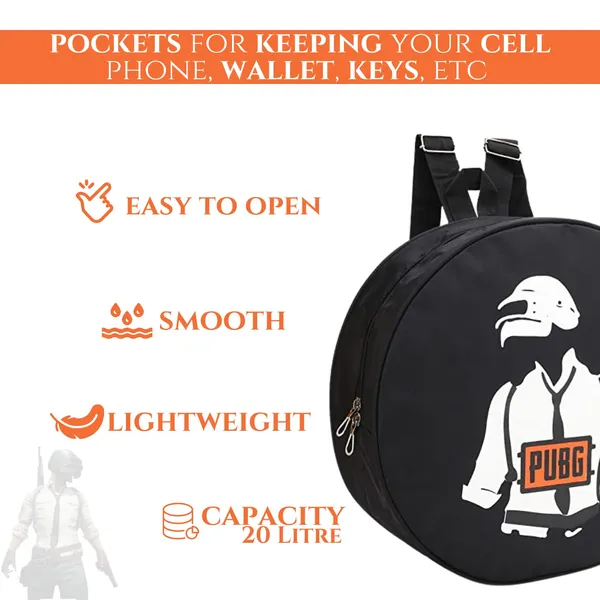 Stylish_PUBG_Round_School_Backpack