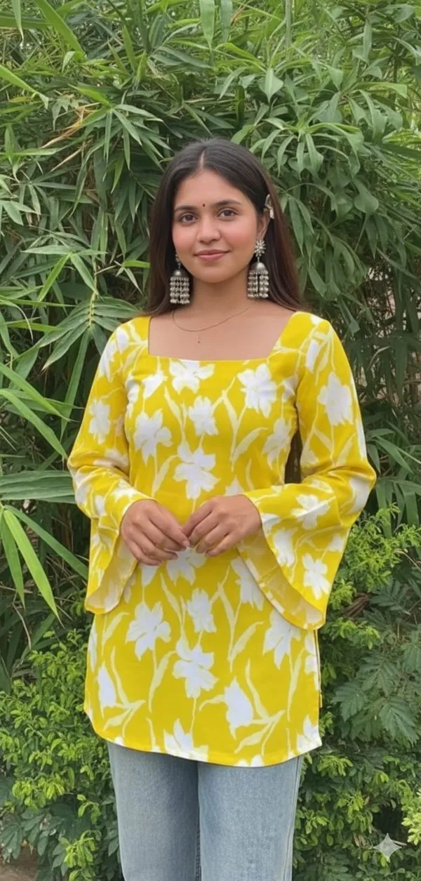 Mahira's_Comfort_Women_Printed_Straight_Kurta_Gold