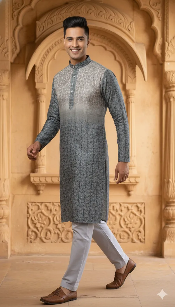 Men's_Grey_Digital_Print_Paisley_Kurta_for_Men_|_Ombre_Band_Collar_|_Digital_Print_Kurta_|_Festive_Ethnic_Wear_|_Kurta_Only_|_Made_in_India