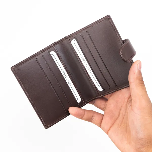 WOCO_Men_&_Women_Casual,_Formal_Brown_Genuine_Leather_Card_Holder_(6_Card_Slots)