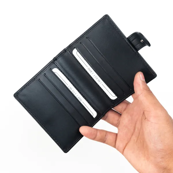 WOCO_Men_&_Women_Casual,_Formal,_Travel_Black_Genuine_Leather_Card_Holder_(6_Card_Slots)