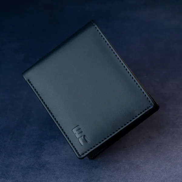 WOCO_Men_Casual,_Formal_Blue_Genuine_Leather_Wallet_(4_Card_Slots)