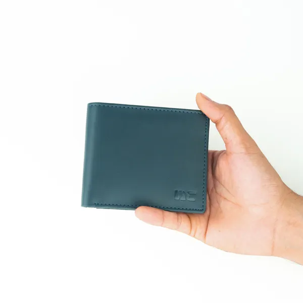 WOCO_Men_Casual,_Formal_Blue_Genuine_Leather_Wallet_(4_Card_Slots)