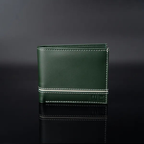 WOCO_Men_Casual,_Formal_Green_Genuine_Leather_Wallet_(6_Card_Slots)