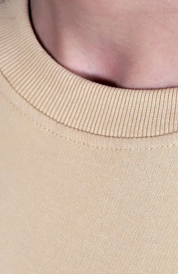 Beige_Cotton_Over_Size_Tshirt_For_Men