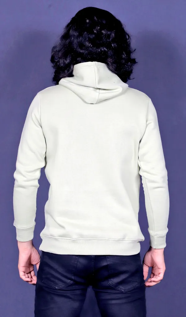 Green_Polyester_Blend_Hoodie_For_Men