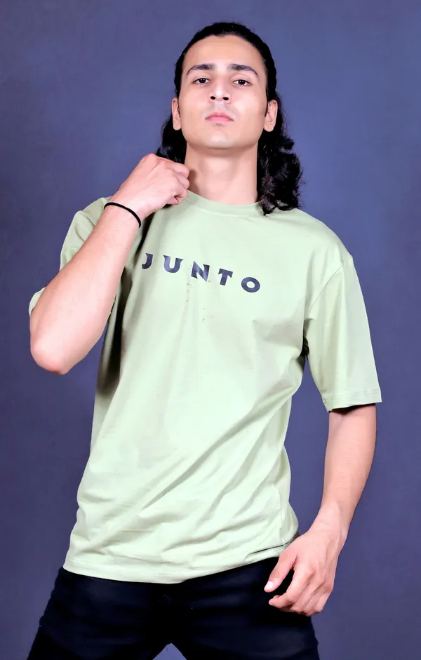 Green_Cotton_Light_Oversiged_Tshirt_For_Men