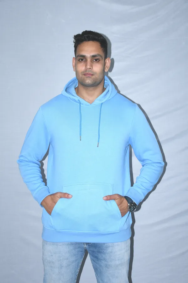 Sky_Blue_Polyester_Blend_Premium_Regular_Fit_Hoodie_For_Men