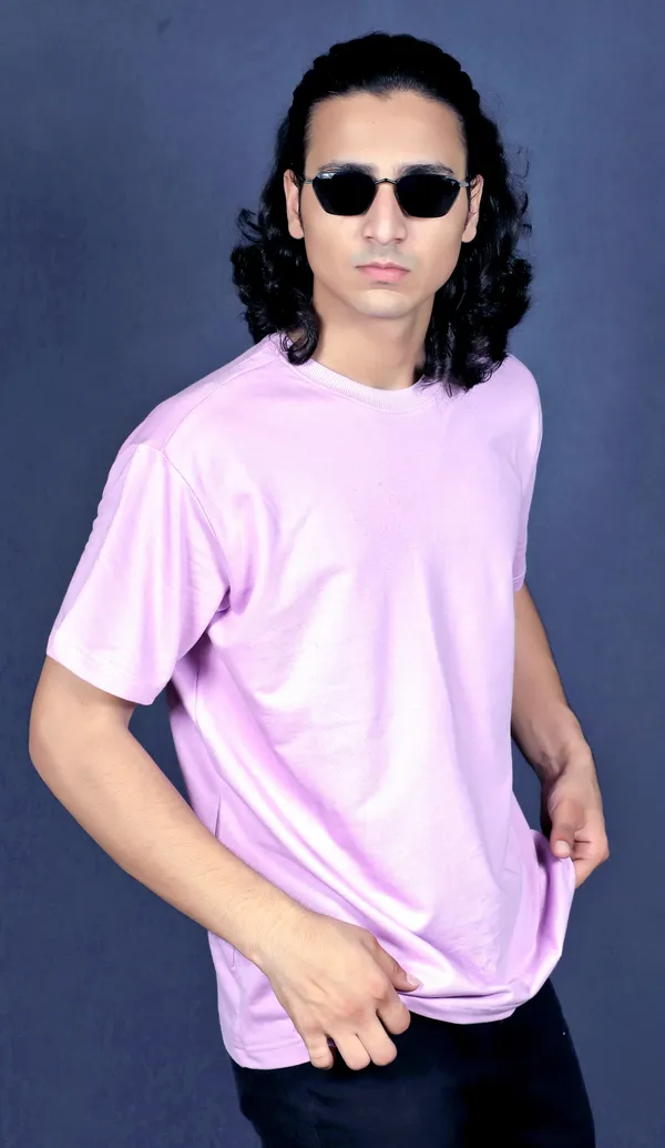 Purple_Cotton_Oversize_Plain_Tshirt_For_Men