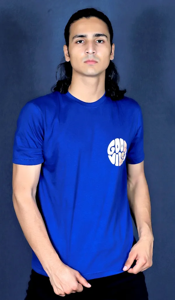 Royal_Blue_Cotton_Round_Neck_Regular_Fit_For_Men