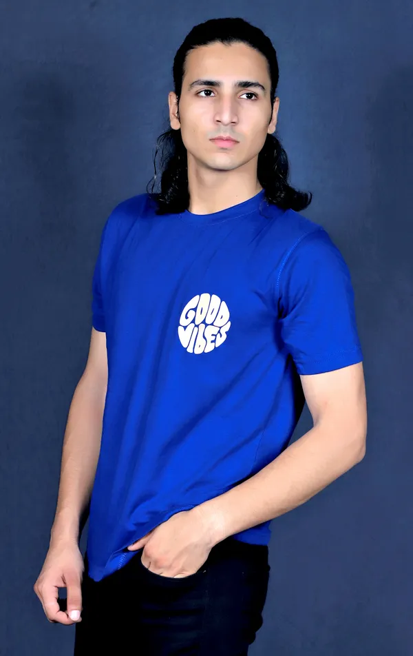 Royal_Blue_Cotton_Round_Neck_Regular_Fit_For_Men