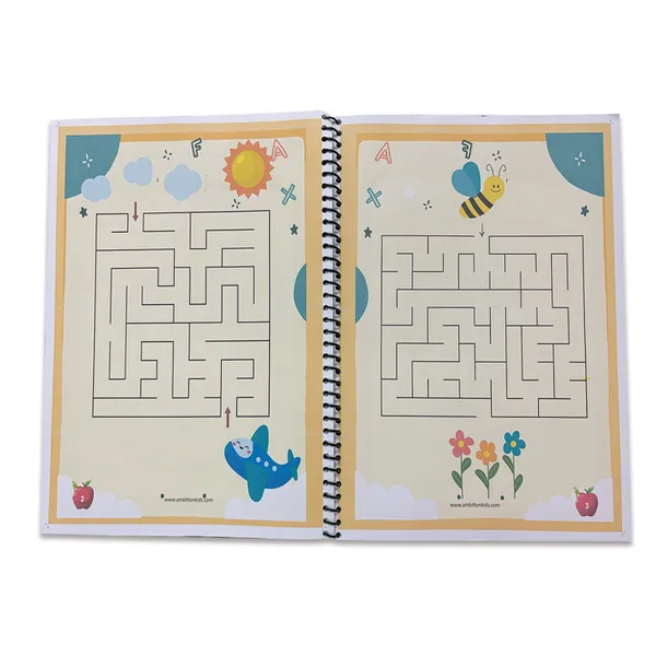 Multicolor_Mazes_Fun_Activity_Worksheet